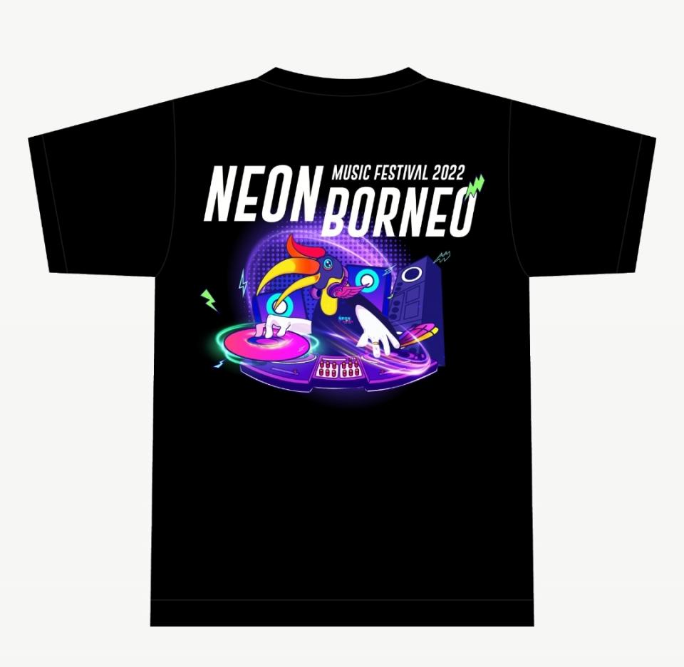 Neon Borneo T-Shirt (Small)